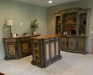 Buffet, Hutch & Island - matching
