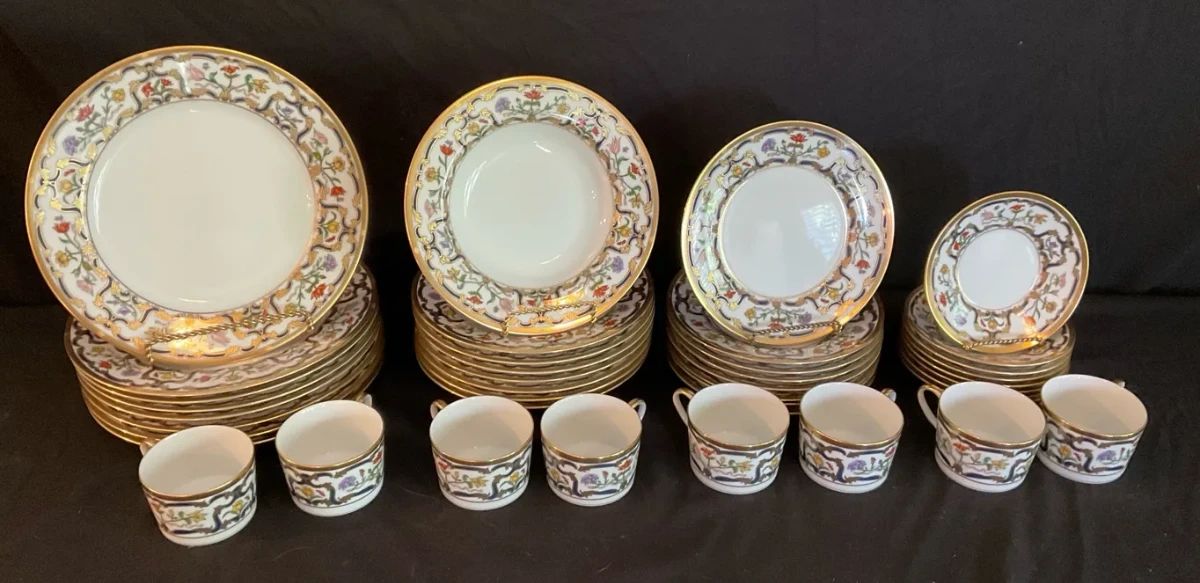 8 Christian Dior Fine China Set Renaissance