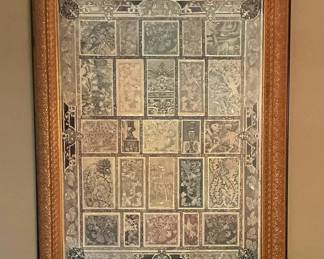 Liz Jardine Golden Tapestry Print
