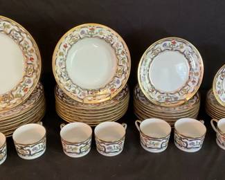 8 Christian Dior Fine China Set Renaissance