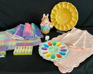 Easter Table Setters And Decor