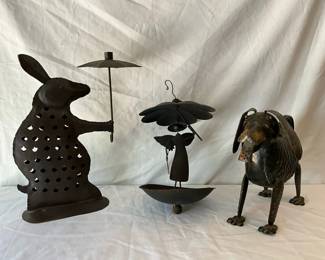 IndoorOutdoor Iron Animals And Friends