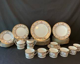 6 Christian Dior Renaissance China Set