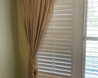 Bedroom Window Curtains  Rods