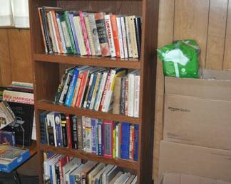 Books and Bookcase 