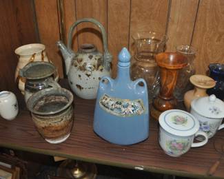 Pottery,Some Hand Crafted 
