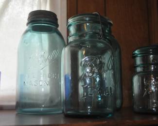 Vintage Canning Jars 