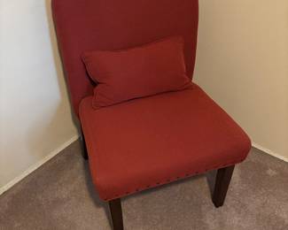 CHAIR WITH MATCHING PILLOW