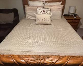 QUEEN BED - FOOT BOARD & HEADBOARD