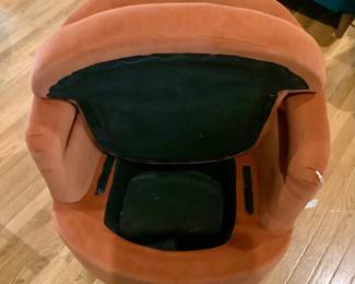 Storage in the seat!