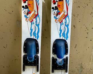 Disney child’s ski’s. Just in time for summer!