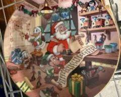 Limited Edtion Mickeys Holiday Magic Plate #9604A entitled "Naughty or Nice" 