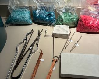 more tools and wax for jewelry making and casting drum