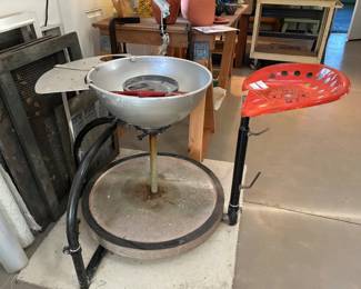 potters kick wheel