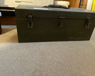 vintage tool box