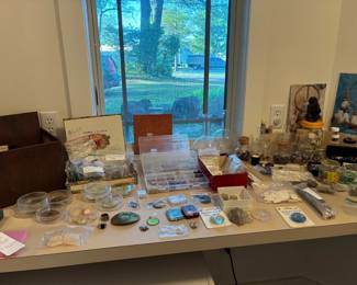 jewelry supplies, stones and beads