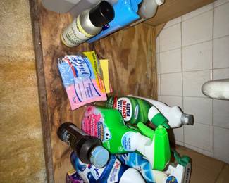 Cleaning supplies