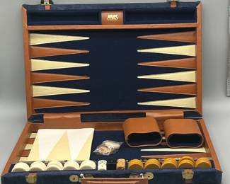 Aries Backgammon Set- complete with instructions