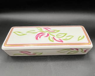 1980's Parfum Privilege Divided Trinket jewelry Box