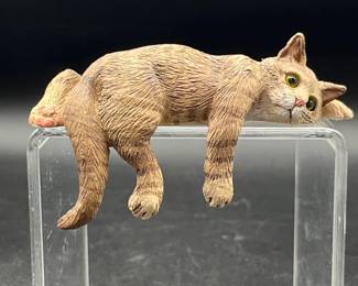 Creations by Carole Cat Shelf Sitter Figurine