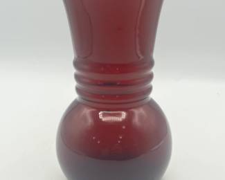Anchor Hocking Ruby Red Vase