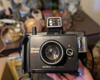 Vintage Polaroid camera