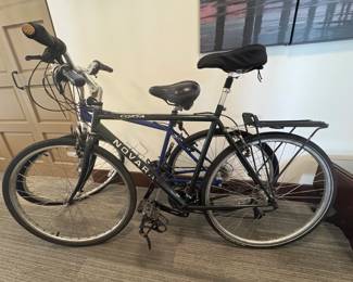 2 nine speed bicycles