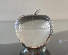 Tiffany & Co Crystal Apple 