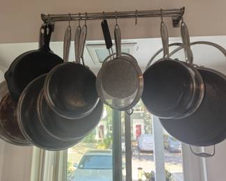 High quality pots and pans available.