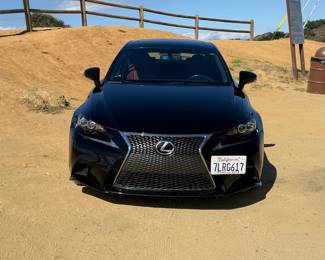 2015 Lexus IS 350.  ~52,000 miles. Zero accidents. F-Sport package, red leather heated/aircon'd seats.  Minor cosmetic scrapes.  Side mirror plastic cracked.  More pics available upon request.