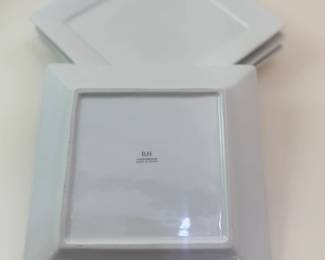 Restoration Hardware Plates (White) - 7"