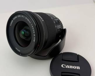 Canon EF-S 10-18mm f/4.5-5.6 IS STM Lens with Hood