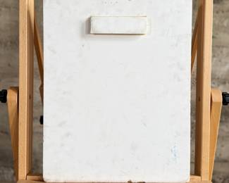 This lot features a collectible vintage NASA photograph depicting a Space Shuttle launch. Signed by NASA associate and measures on backer, 20” H x 16” W.