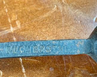 Vintage woodworking tools, including chisels and gouges with wooden handles. Some tools are marked “Buck Bros, ” known for quality craftsmanship. Handles exhibit wear consistent with age and use. The lot includes a variety of sizes and types for woodworking projects or collection purposes. Condition varies, with some minor rust and patina on metal components.