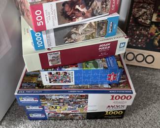 Assorted Jigsaw Puzzles