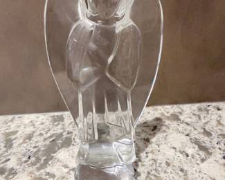 Baccarat Crystal Angel Figurine