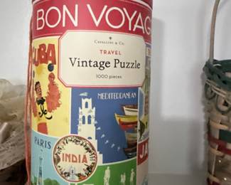 Cavallini & Co. Bon Voyage Vintage Puzzle