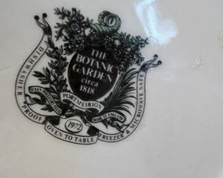 Portmeirion Botanic Garden "circa 1818" Ceramic Plate