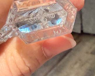 Waterford Crystal "Lismore" Pattern Footed Bowl