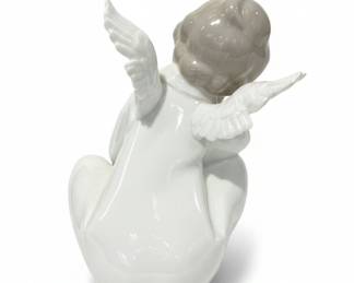 Lladro Porcelain Cherub Figurine