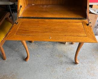 Broyhill Oak Drop-front Secretary