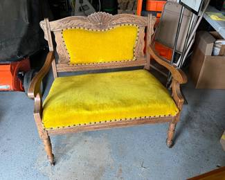 Antique Victorian Settee