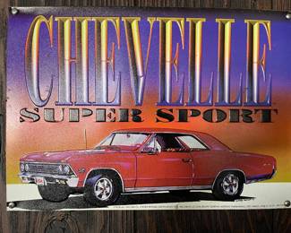 Chevrolet Super Sport Metal Sign