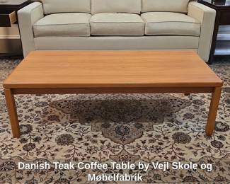 Danish Teak Coffee Table by Vejl Skole og Mbelfabrik