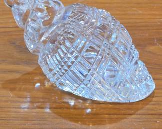 Waterford Crystal Seahorse Paperweight