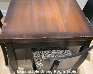 Expandable Dining Room Table second image