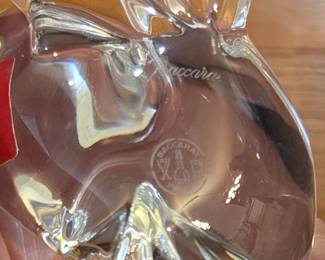 Baccarat Crystal SaintValentin Doves Figurine third image