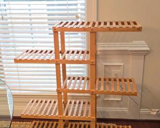 Tier Bamboo Plant Stand