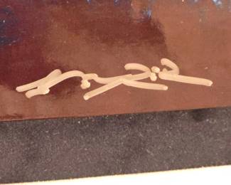 Midnight Rider Ruby Princess Dye Sublimation on Wood Art by Matt Beyrer second image
