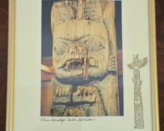 Totem Heritage Center, Ketchikan  Photograph of a Totem Pole